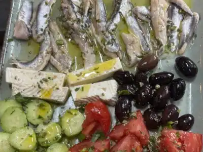 Leros fish meze